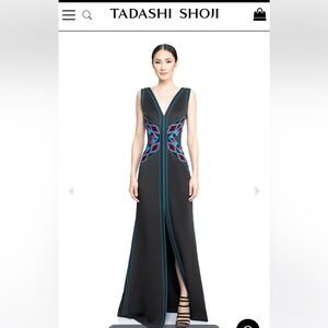 Tadashi Shoji sleeveless Libreville in Cool Breeze Size XS